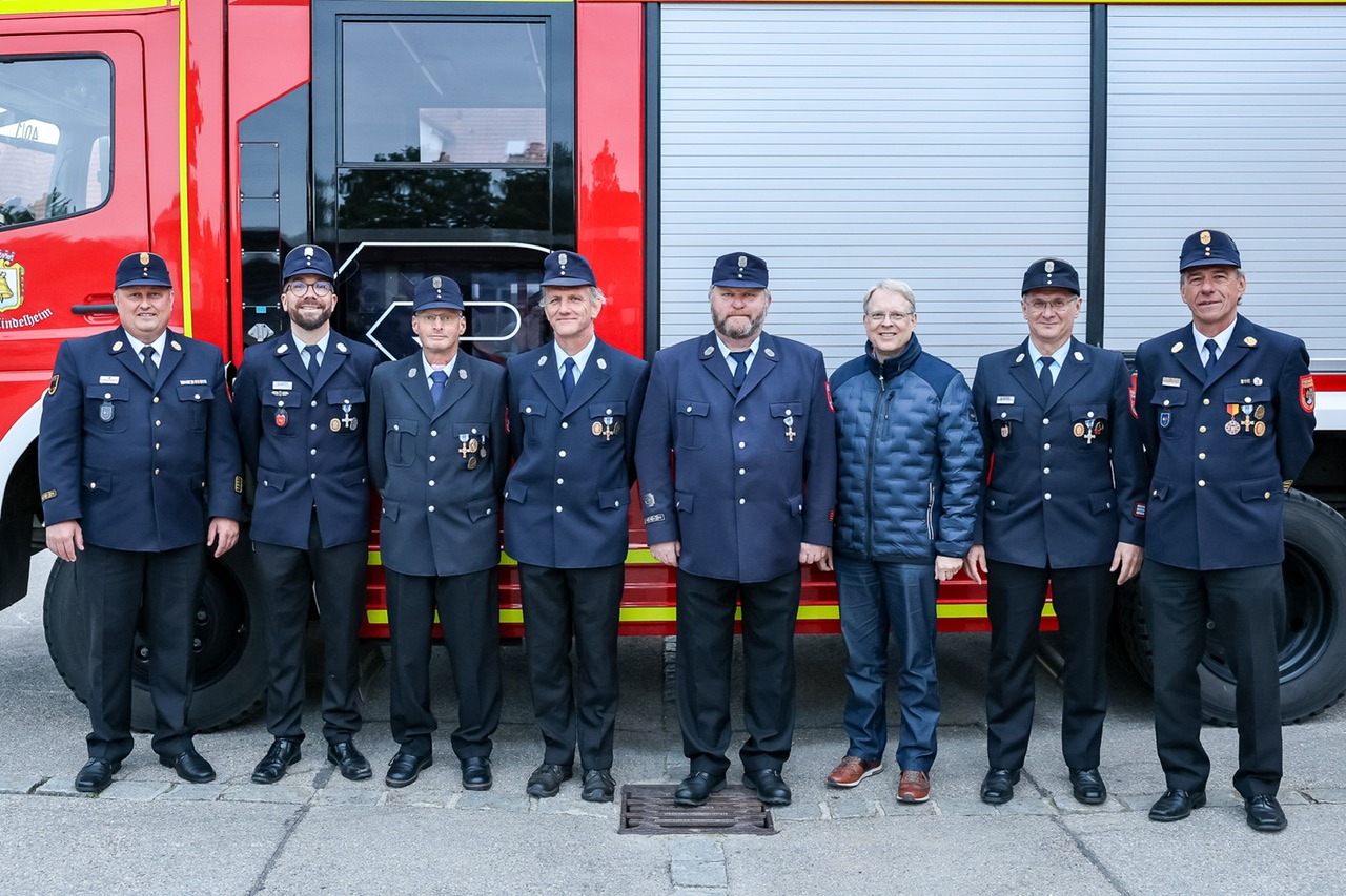 Florianstag: Ehrungen für langjährigen Feuerwehrdienst