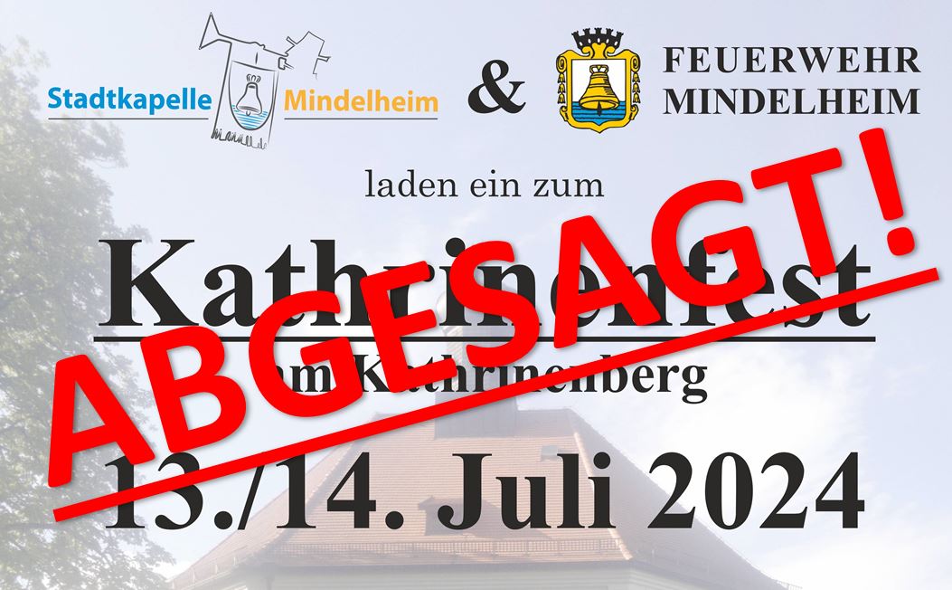 Update: Absage Kathrinenfest!